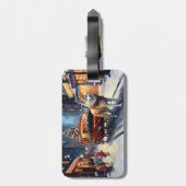 秋田クリスマスフェスティバルシーズン ラゲッジタグ (裏面縦)