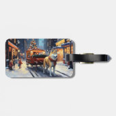 秋田クリスマスフェスティバルシーズン ラゲッジタグ (裏面横)