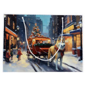 秋田クリスマスフェスティバルシーズン ラージペーパーバッグ (裏面)