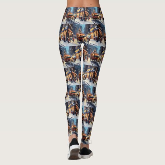 秋田クリスマスフェスティバルシーズン レギンス (裏面)