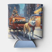 秋田クリスマスフェスティバルシーズン 缶クーラー (正面)