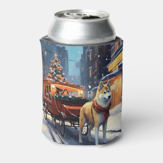 秋田クリスマスフェスティバルシーズン 缶クーラー (缶裏面)