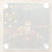 秋田クリスマスフェスティバル航海 ガラスコースター (裏面)