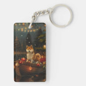 秋田クリスマスフェスティバル航海 キーホルダー (裏面)