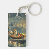 秋田クリスマスフェスティバル航海 キーホルダー (裏面)