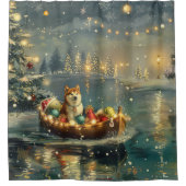 秋田クリスマスフェスティバル航海 シャワーカーテン (正面)