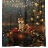 秋田クリスマスフェスティバル航海 シャワーカーテン (正面)