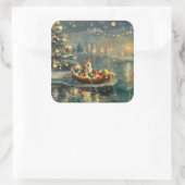 秋田クリスマスフェスティバル航海 スクエアシール (バッグ)