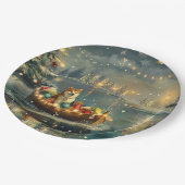 秋田クリスマスフェスティバル航海 ペーパープレート (アングル)