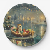 秋田クリスマスフェスティバル航海 ペーパープレート (正面)