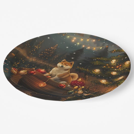 秋田クリスマスフェスティバル航海 ペーパープレート (アングル)