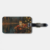 秋田クリスマスフェスティバル航海 ラゲッジタグ (裏面横)