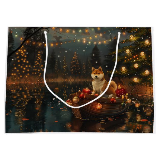 秋田クリスマスフェスティバル航海 ラージペーパーバッグ (正面)