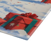 秋田クリスマスフェスティバル雪景色 カッティングボード (角)