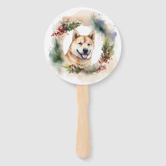 秋田クリスマスリースフェスティバルカップ ハンドファン (裏面)