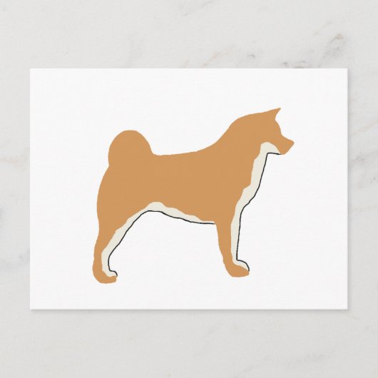 秋田サイロカラー2.png ポストカード (正面)