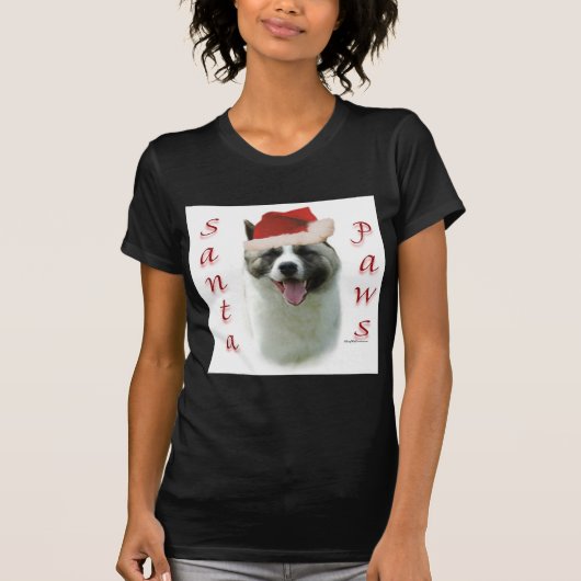 秋田サンタポーズ Tシャツ (正面)