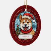 秋田セラミックスサークルオーナメント セラミックオーナメント (右)