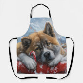 秋田ドッグクリスマスフェスティバル エプロン (正面)