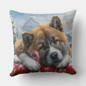 秋田ドッグクリスマスフェスティバル クッション (裏面)