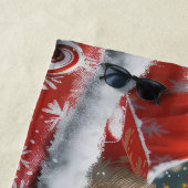 秋田ドッグクリスマスフェスティバル ビーチタオル (インサイチュ)