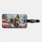 秋田ドッグクリスマスフェスティバル ラゲッジタグ (裏面横)