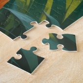 秋田ドッグ春の花絵を描ズ ジグソーパズル (側面)