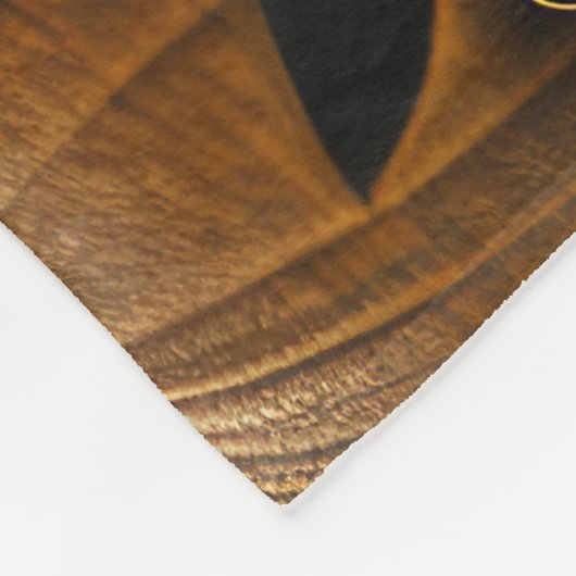 秋田ハロウィーンの夜の犬の大喜び フリースブランケット (角)