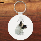 秋田パパ2 キーホルダー (正面)