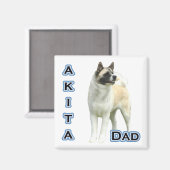 秋田パパ4 – マグネット (正面/裏面)