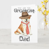 秋田パパ カード (黄色い花)