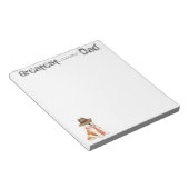 秋田パパ ノートパッド (アングル)