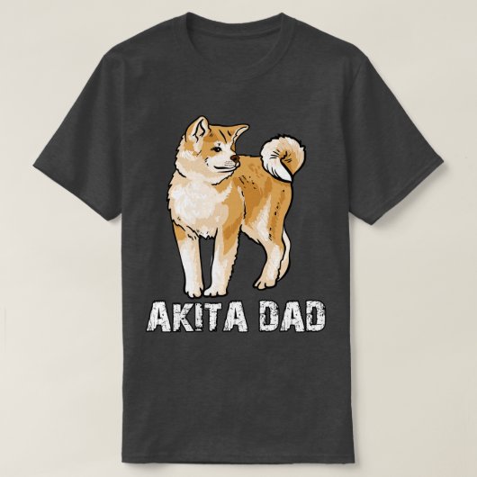 秋田パパ Tシャツ (デザイン正面)