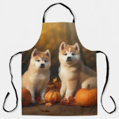 秋田パピー秋デライトカボチャ エプロン (正面)