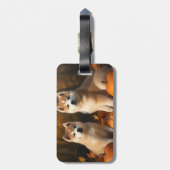 秋田パピー秋デライトカボチャ ラゲッジタグ (裏面縦)