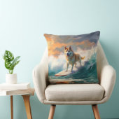 秋田ビーチサーフィン絵を描ズ クッション (椅子)