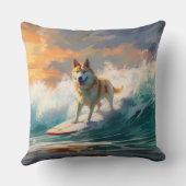 秋田ビーチサーフィン絵を描ズ クッション (裏面)