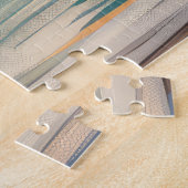 秋田ビーチサーフィン絵を描ズ ジグソーパズル (側面)