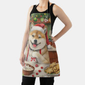 秋田ホリデーベーキング:フェスティバルクリスマス エプロン (インサイチュ)