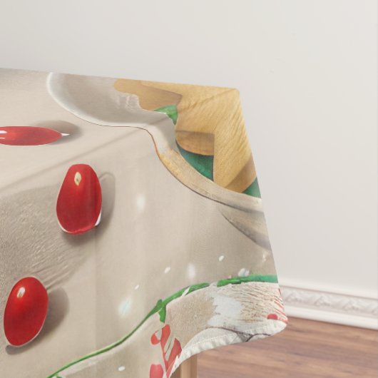 秋田ホリデーベーキング:フェスティバルクリスマス テーブルクロス (インサイチュ)