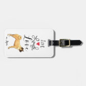 秋田ラゲッジタグを愛するライブ笑い ラゲッジタグ (正面横)