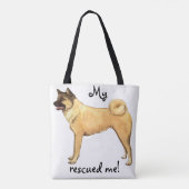 秋田レスキュー トートバッグ (裏面)