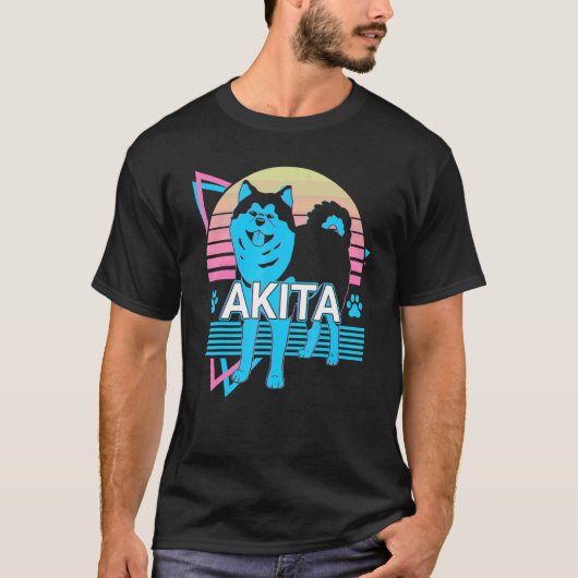 秋田レトロ Tシャツ (正面)