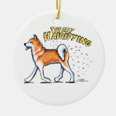 秋田大養成 セラミックオーナメント (正面)