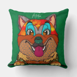 秋田手絵を描装飾用クッション クッション