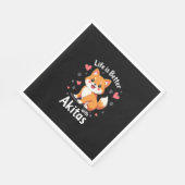 秋田最高のタンクトップのライフ スタンダードランチョンナプキン (角)