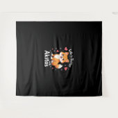 秋田最高のタンクトップのライフ タペストリー (正面(横))