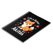 秋田最高のタンクトップのライフ ノートブック (左側)