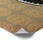 秋田犬おもしろいのキッチンジョーク ポスター (角)