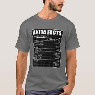秋田犬が好き – 秋田事実 Tシャツ